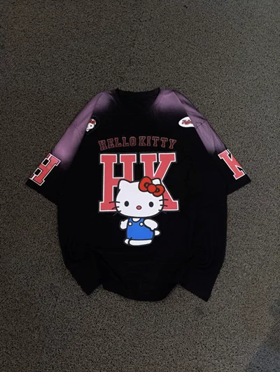 تیشرت kitty مشکی🎀